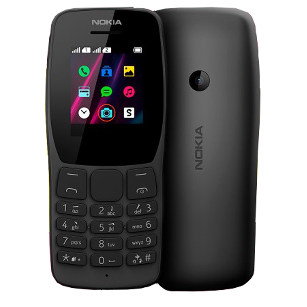 Celular Nokia 110 Preto - Dual Chip