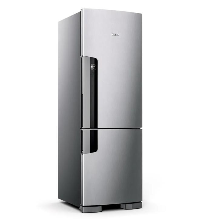 Geladeira/refrigerador 397 Litros 2 Portas Inox - Consul - 220v - Cre44akbna