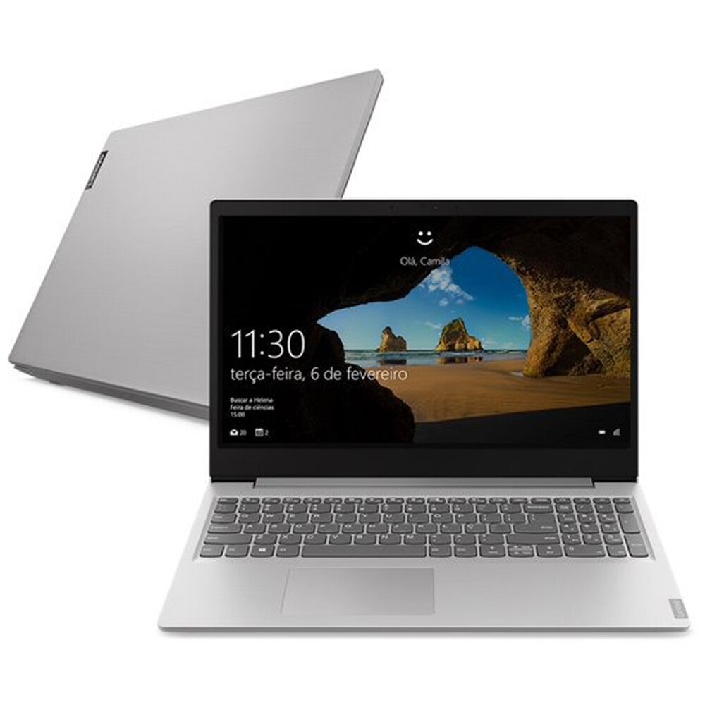 Notebook - Lenovo 82bs0005br I5-10210u 1.60ghz 8gb 256gb Ssd Intel Hd Graphics Windows 10 Home Ideapad 3i 15,6" Polegadas