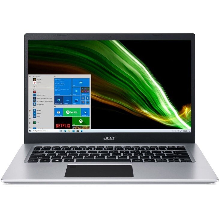 Notebook - Acer A514-53-59qj I5-1035g1 1.00ghz 8gb 256gb Ssd Intel Hd Graphics Windows 10 Home Aspire 5 14